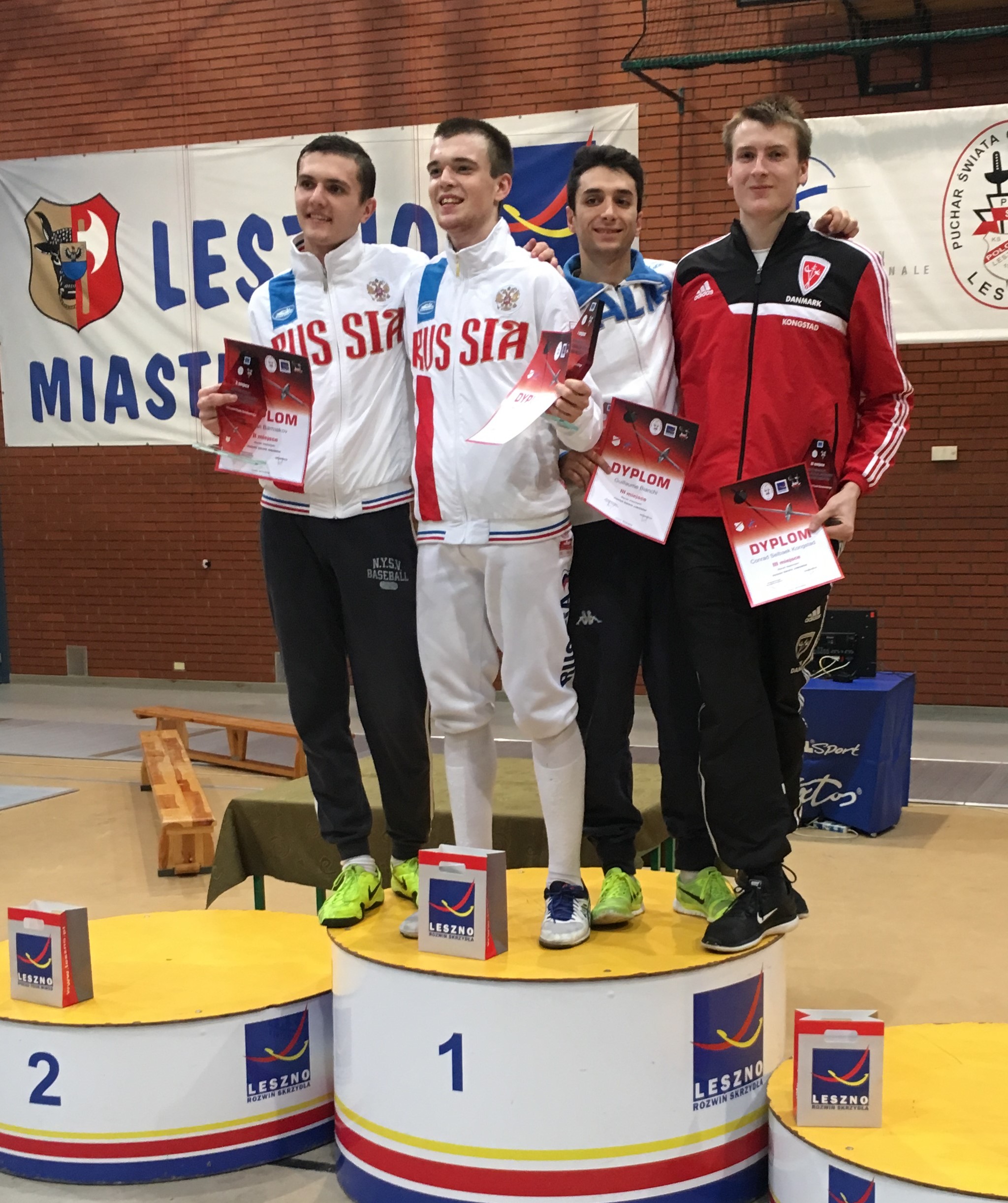 Conrad bronze Junior world cup