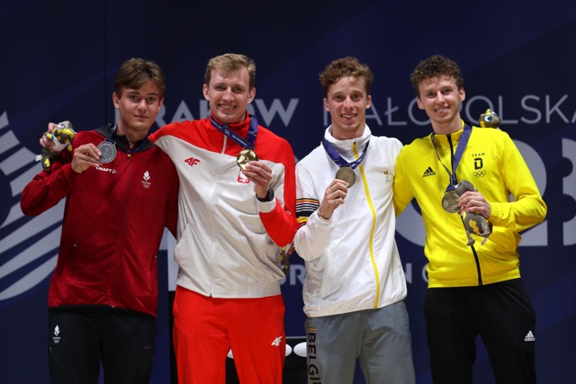 Jonas WINTERBERG-POULSEN takes silver at the European Games 2023